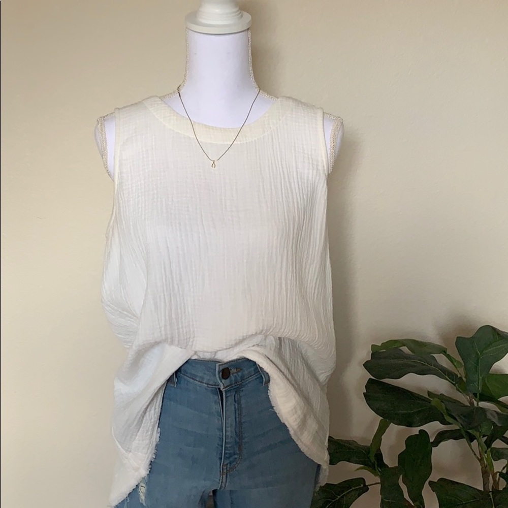 Off white tank - Picture 6 of 7